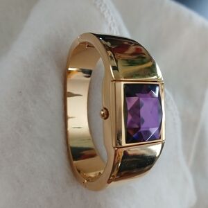 Peugeot Purple Crystal Gemstone Watch